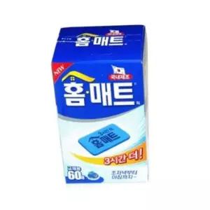 모기매트 홈매트 훈증기 교체용 리필 60매