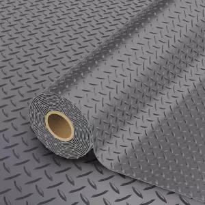 스텔라스타 8x20피트 차고 바닥 매트 언더카용 2.8mm 두꺼운 PVC 롤 창고 지하실 공장 트레일러용 160 SQFT