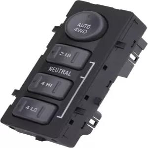 Obaee 4x4 트랜스퍼 케이스 스위치 4WD 휠 드라이브 버튼 1999-2002 쉐보레 실버라도 교외 타호 아발란체