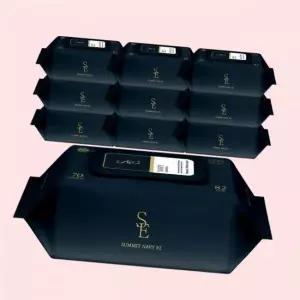 스마트 82평량 써밋 네이비 70매 10팩 캡형 아기물티슈 4312538