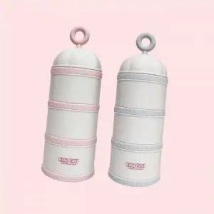 키니비니 모자 모자(KINI BINI)버드케이지 3단분유케이스 키니핑크 키니블루 각 1개 총 2개 4602756
