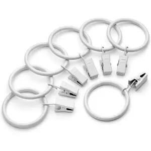 일반형 커튼 집게링 내경 25mm 20pcs 고리 부자재 커튼집게링