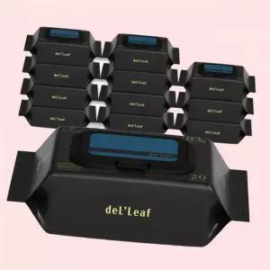 델리프 도톰 엠보싱 저자극 물티슈 넘버 에잇 블루 휴대용 12팩 83g 20매 4309663