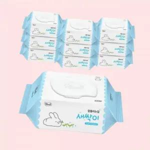 잘풀리는집 새싹이 물티슈 100매 x 10팩 4307843