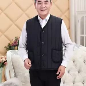 겨울 기모융털조끼 김장 누빔 패딩 사무실 촌캉스 털조끼 융털조끼 겨울조끼 밍크조끼