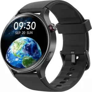 남성용 Fitpolo 스마트 워치 1.3인치 AMOLED 터치스크린 피트니스 트래커 전화 걸기/응답 심박수 SpO2
