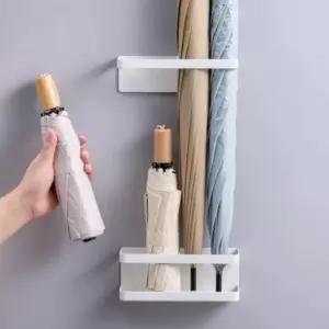 2색 1개 자석 마그넷 현관문 우산꽂이 우산 보관대 정 우산정리 현관 자석우산꽂이