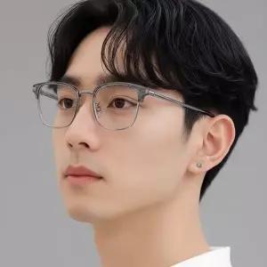 블루라이트차단안경 블루라이트 차단 안경 얼굴형에 맞는 가벼운 하금테 3컬러