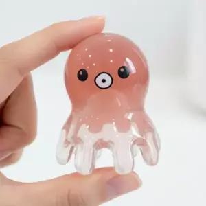 드발리 문어 마사지 괄사 지압 얼굴 바디 두피 안마 승모근 머리 종아리 애기문어