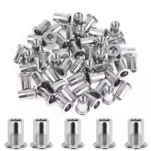 10PCS M3-M12 알루미늄 리벳 너트 금속 자동차 고정용 미터법 스레드 플랜지