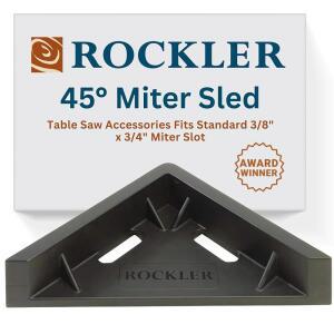 ROCKLER 테이블 톱용 45도 마이터 슬레드 4인치 마찰 8인치 낮은 표준 1CM 슬롯에 슬라이딩 9CM 슬레드는 펜스 보장 액세서리 내구성 액세서리는 적합