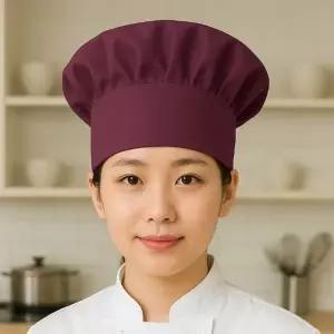 ( )퓨어셰프 주방모자 위생 제빵 조리모자 레드