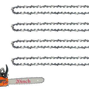 4팩 50 8CM 20인치 체인톱 체인 링크 많은 8902 52209 OREGON 58인치 76 피치 게이지 25RM376에 적합 STIHL 21LPX076G 53543 MAX 드라이브 325인치 4CM 8901 BLUE 825CM 36880050076
