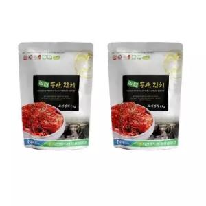 농협풍산김치 포기김치1kgx2 총2kg 밥반찬