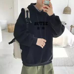 [룽스_62]가을겨울상의 겨울 기모 레터링 디자인 후드티