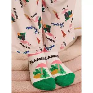 빈폴 키즈 Print Bakery 패턴 수면양말 아이보리 BI49KTU010 49