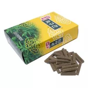 장 일회용 쑥 스틱형뜸 국산뜸 250개 1BOX 180g [m3D60D7]