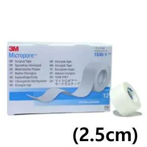 흰색 종이반창고 마이크로포어 3M 1530-1 (2.5cm) [m9A2DF8]