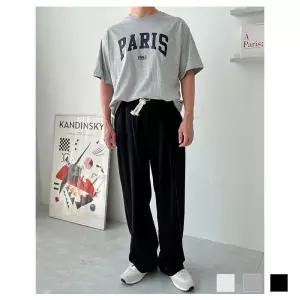 [룽스_62]핀턱 밴딩 팬츠 L~XL 남자바지 트레이닝 바지