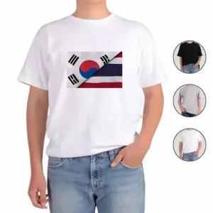 [룽스_62]대한민국 폴리반팔티 태국 국기 전쟁 전색상