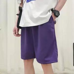 [룽스_62]루즈핏 무지 데일리 숏팬츠 5부 남성5부반바지 1P