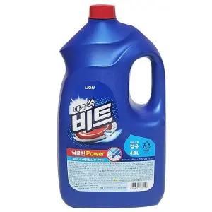 비트 B2D5X1A0 딥클린 파워 액체세제 4.0 L 일반드럼겸용