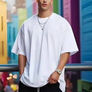 [룽스_62]면100% 스트릿 17수 오버핏 무지 반팔티셔츠
