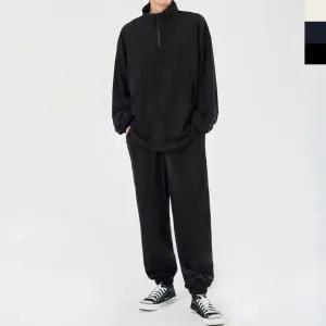 [하프클럽/]남성 아노락 겨울 트레이닝세트 헬스 기모