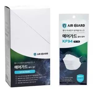 고품질 에어가드 플러스알파 KF94 마스크 대형 30매입 KF94...