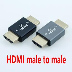 1Pcs HDMi 남성-남성 어댑터 4K60hz 고화질 인터페이스 익스텐더 직선 무손실