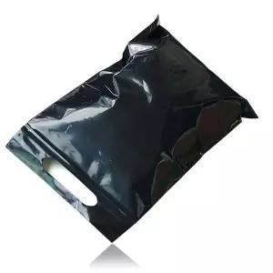 검정 M3E7O5L7 질긴 PE 지퍼 쇼핑 팬시봉투 15X21cm +4cm 200매