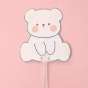 [룽스_62]여름 캐릭터 동물 부채 휴대용부채 곰