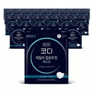 코디 데일리 컴포트핏 마스크 KF-94 대형 30매