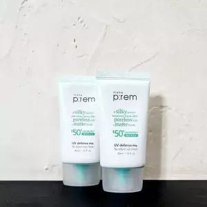 [셀러허브]메이크프렘 유브이 디펜스 미 노세범 선크림 40ml+40ml x2SET (AD) (S33555032)