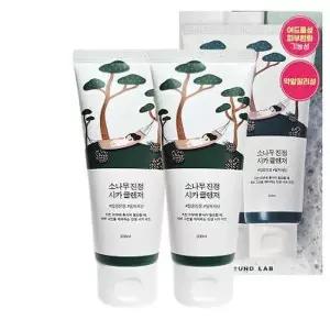 [셀러허브]라운드랩 소나무 진정 시카 클렌징폼 1+1 100ml+100ml 클렌저 x3SET (AD) (S33561807)
