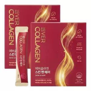 에버콜라겐 스킨 앤 헤어 20mlX28포X2박스 / 스킨앤헤어
