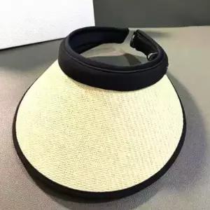[패션] 밀짚 BEIGE 여성모자 여름모자 모자 바닷가 여성선캡 휴가 여자모자