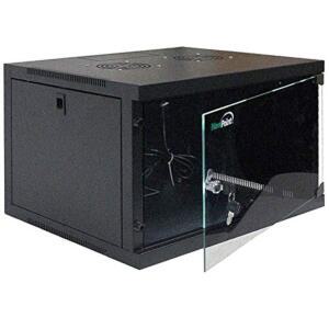 NAVEPOINT 6U 마운트 네트워크 캐비닛 48 가능한 IT 측면 사전 탈착식 잠금 7인치 3CM 17 45CM 19인치 패널 장비용 도어 2개 유리 깊이 조립