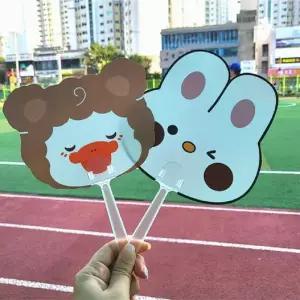 [룽스_62]모양 부채 여름 휴대용 부채