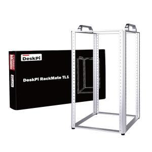 GEEEKPI DESKPI RACKMATE TL1 네트워크 서버 10U 서버 장비용 합금 오디오 비디오 알루미늄 프레임 오픈 10인치