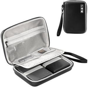 PROCASE CANVIO BASICS 웨스턴 디지털 WD 플러스 5용 1TB 2TB 씨게이트 2개용 패스포트 휴대용 드라이브 4TB 슬림 엘리먼츠 백업 외장 마이 USB 하드 케이스 케이스 블랙 3TB