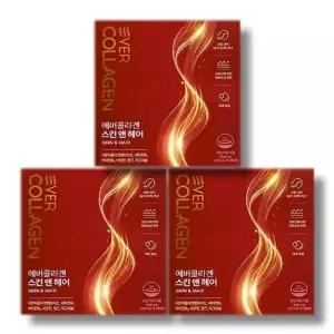 [건강나라] 에버콜라겐 스킨앤헤어 20ml 28포 3박스