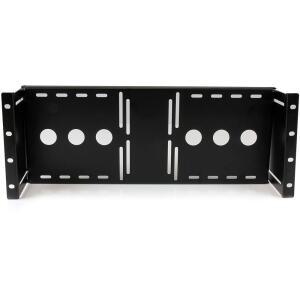 STARTECH COM 4U 범용 VESA LCD 캐비닛용 스틸 준수 브래킷 TAA RKLCDBK 모니터 19인치 또는 마운팅 냉압