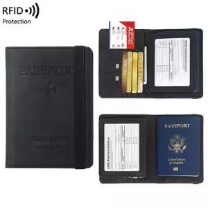 RFID 스캔 도난 방지 기능 여행 여권 남여공용 지갑 여권지갑
