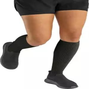 JOBST 액티바 애슬레틱 20-30mmHg 압박 양말 무릎 높이 닫힌 발가락