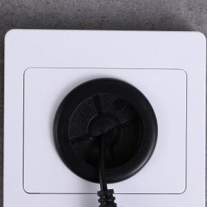 고무 패드가 있는 86 타입 케이블 소켓 패널, 콘센트 구멍이 벽 블랭크 커버, 정리함 보관, 가정 개선