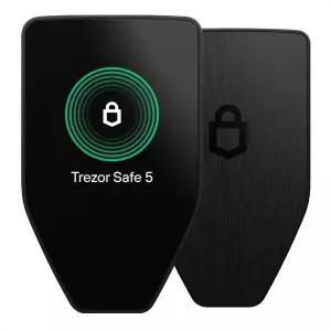 Trezor Safe 5 - 안전한 요소와 비밀번호 컬러 터치스크린 햅틱 피드백 비트코인 을 갖춘 암호화폐
