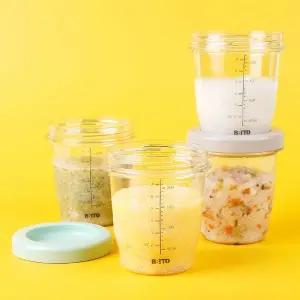 소분 4P 이유식기 보관용기 트라이탄이유식용기세트 밥그릇 간식통