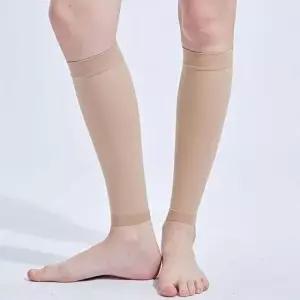 [패션] 스킨 압박밴드 종아리 탄력 압박스타킹 운동스타킹 승무원스타킹 L