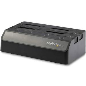 STARTECH COM 4베이 USB TO SATA SSD 5인치 도킹 HDD 로딩 도크 III 드라이브 스왑 외장 하드 스테이션 10GBPS